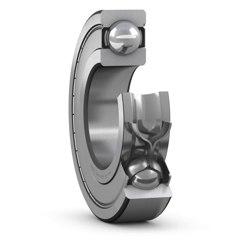 Підшипник 6301-2Z/C3 (ГОСТ: 70-80301), SKF (Швеція), 12x37x12 мм, кульковий радіальний