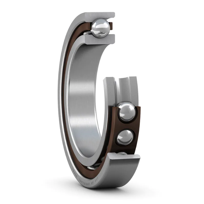 Подшипник 7204 CD/P4, SKF (Швеция), 20x47x14 мм, шариковый радиально-упорный