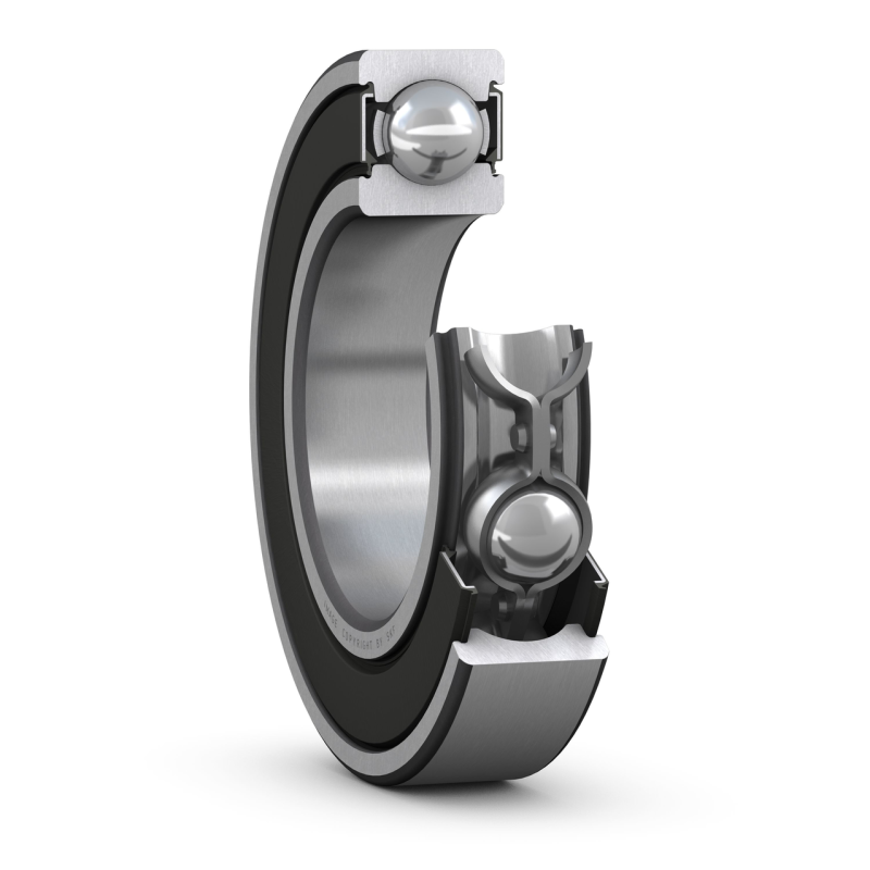 Подшипник 6210-2RSH (ГОСТ: 180210), SKF (Швеция), 50х90х20 мм, шариковый радиальный