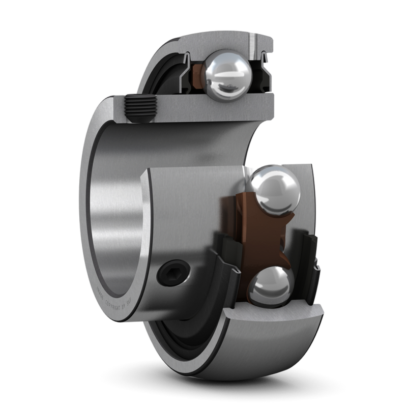 Підшипник YAT 205, SKF (Швеція), 25x52x27,2 мм, кульковий радіальний