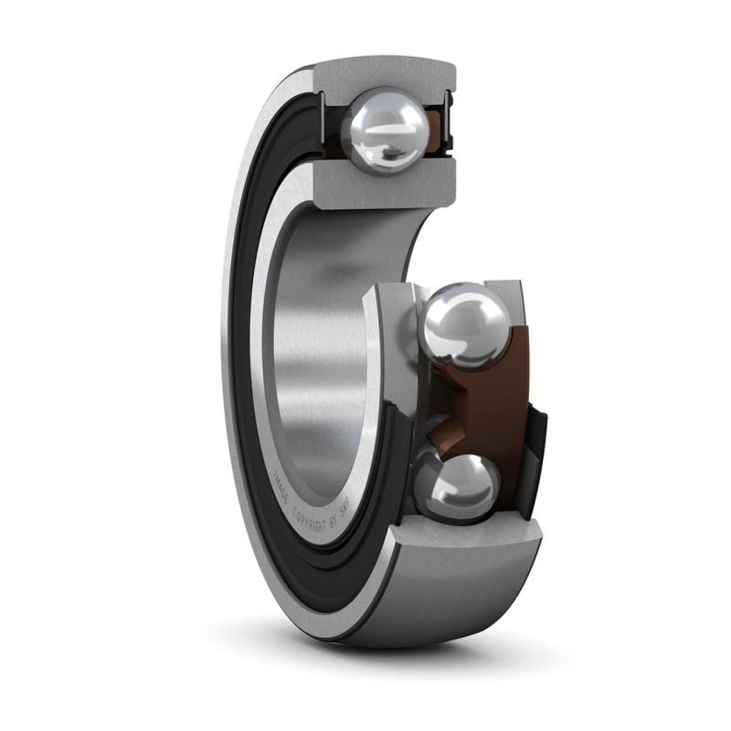 Підшипник 1726205-2RS1 (ГОСТ: 580205), SKF (Швеція), 25x52x15 мм, кульковий радіальний
